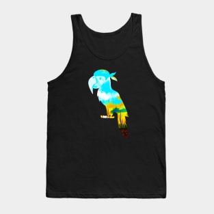 Parrot Art Tank Top